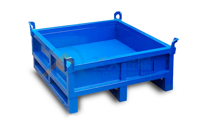 高強(qiáng)度四向車金屬周轉(zhuǎn)箱在自動(dòng)化倉(cāng)庫(kù)應(yīng)用